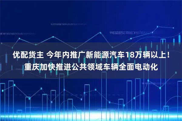 优配货主 今年内推广新能源汽车18万辆以上！重庆加快推进公共领域车辆全面电动化