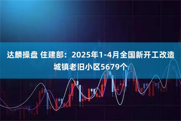 达麟操盘 住建部：2025年1-4月全国新开工改造城镇老旧小区5679个
